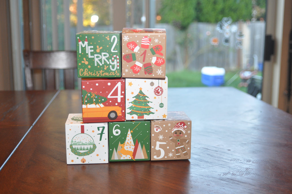 Advent Calendar filled with mini animals