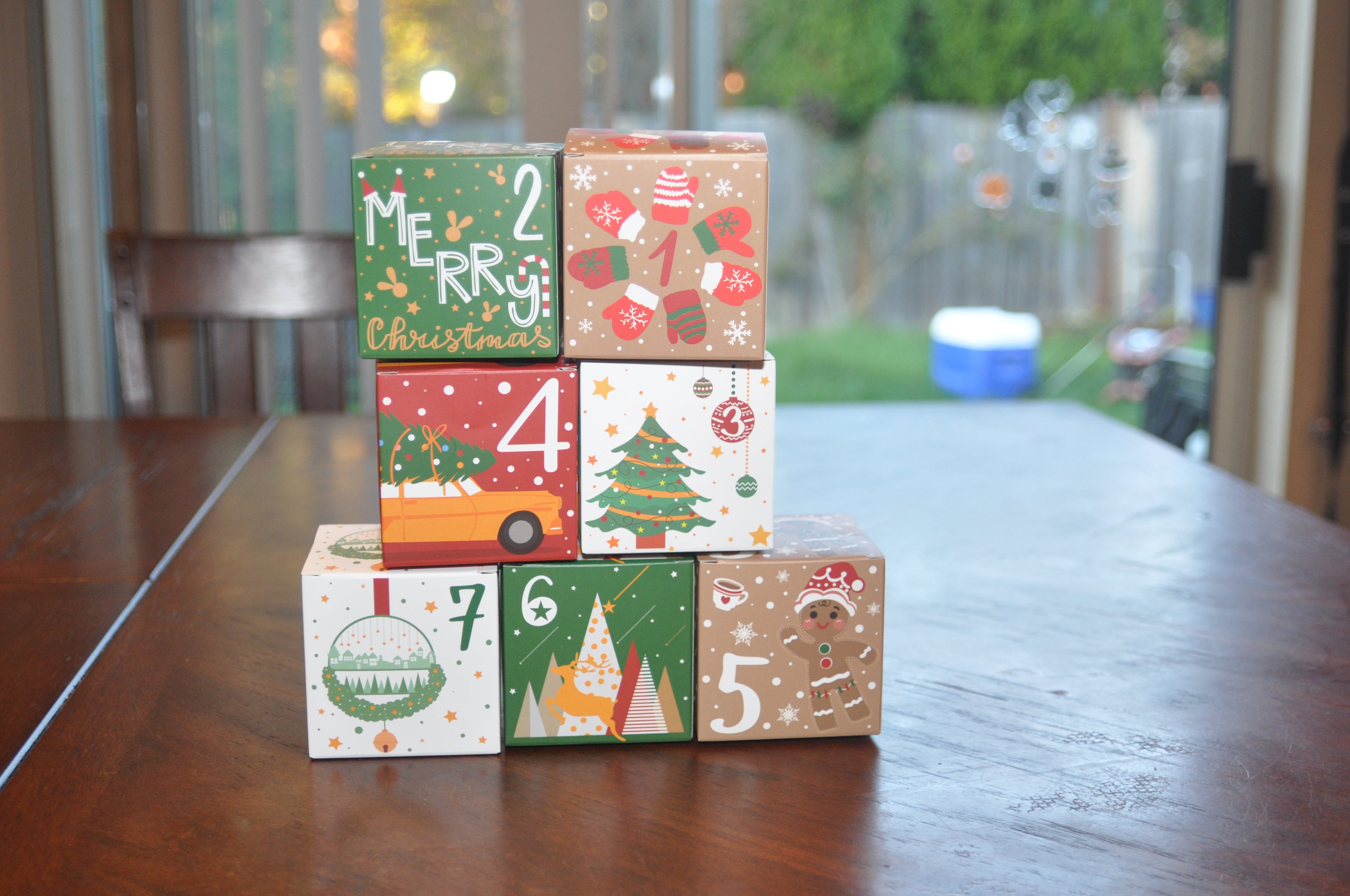 Advent Calendar filled with mini animals