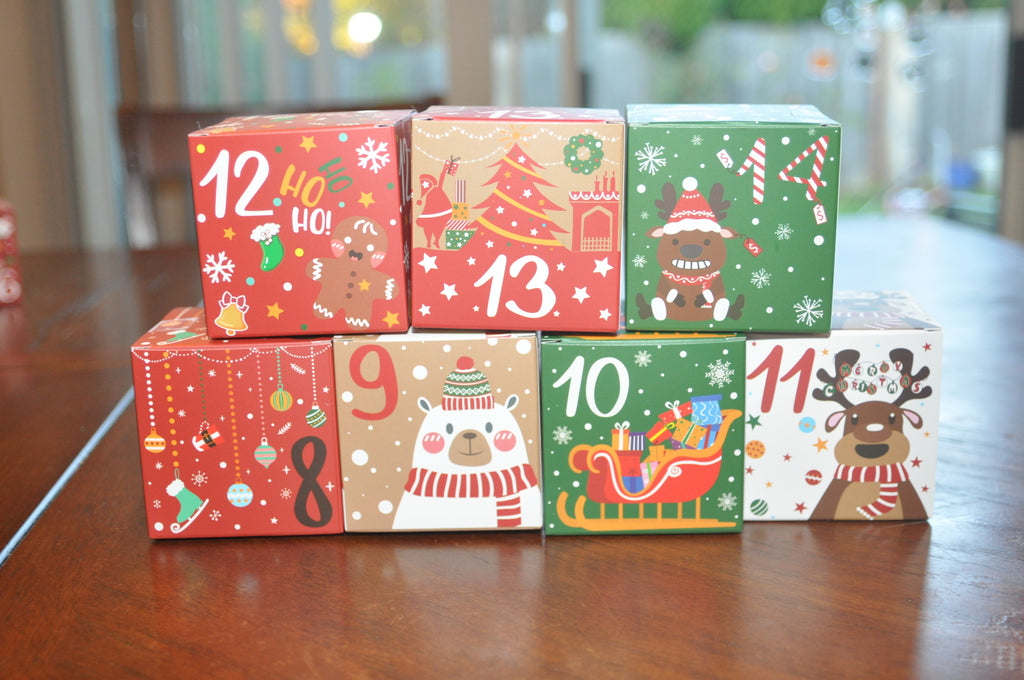 Advent Calendar filled with mini animals